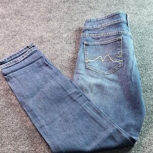 NY & Company NY Slim Slouch Jeans‎ Medium Wash Distressed Women's Size 4